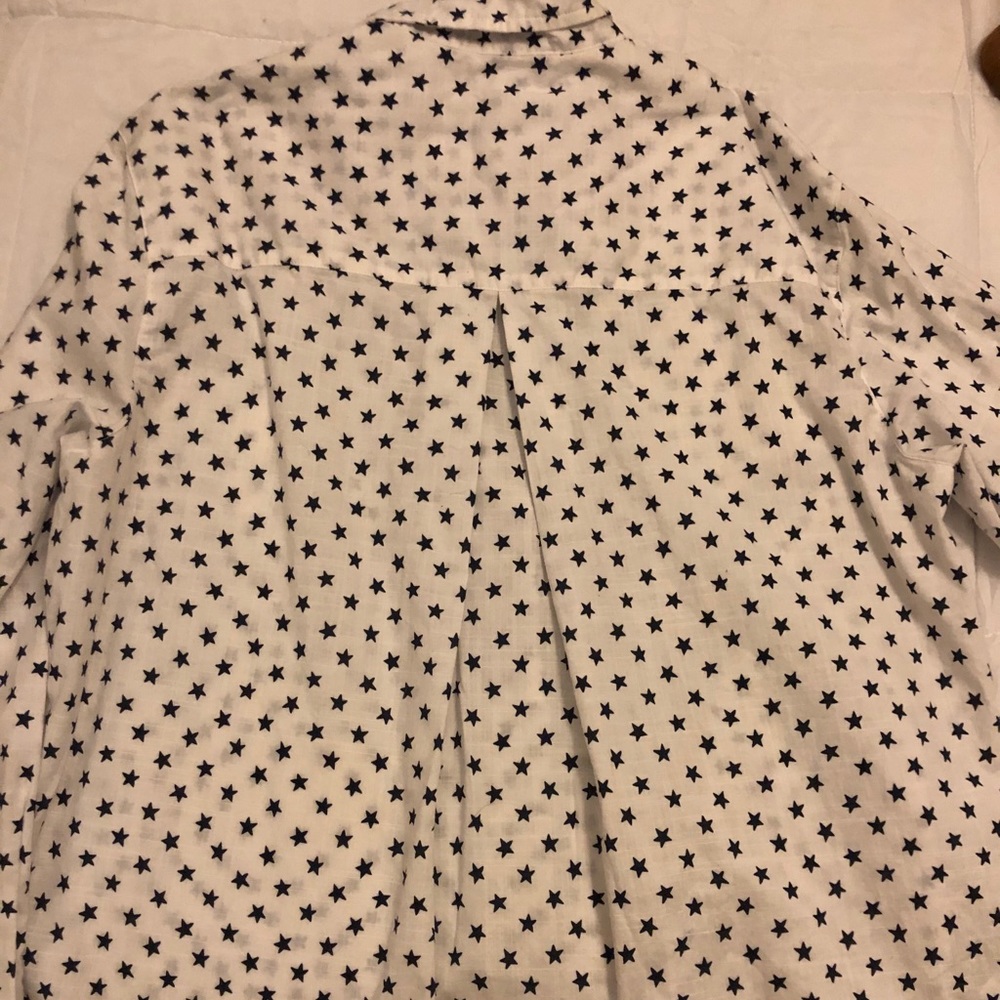 Grayson Star Print Button Down - image 5